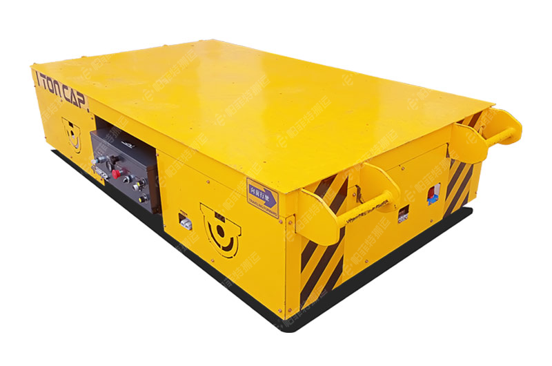 遼寧大連經(jīng)濟技術(shù)開發(fā)區(qū)BWP-1噸無軌電動平車順利交付